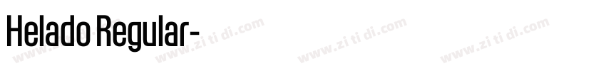 Helado Regular字体转换 Helado Regular字体转换